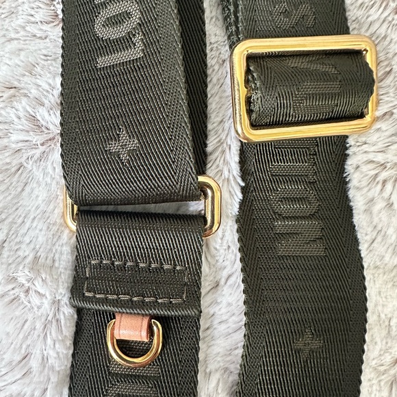 Louis Vuitton Khaki and Vachetta Leather Adjustable Strap- from multi pochette - Picture 5 of 8